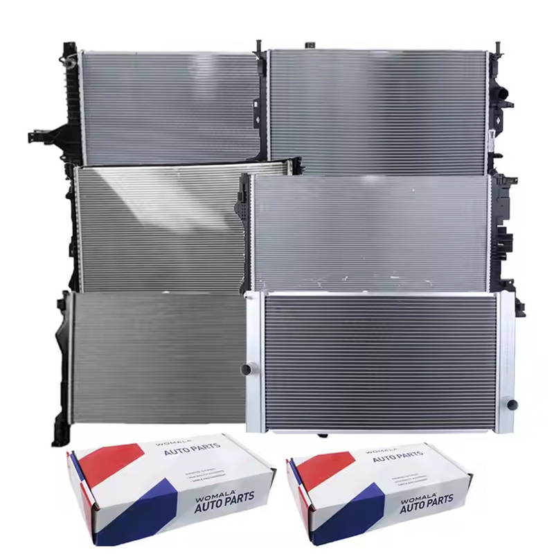 Womala Auto Parts 30665330 31332896 31694082 31694670 Συστήματα ψύξης Αλουμινίου Ραδιοποιητής ψύξης Συγκρότημα συμπυκνωτή για εξαρτήματα Volvo