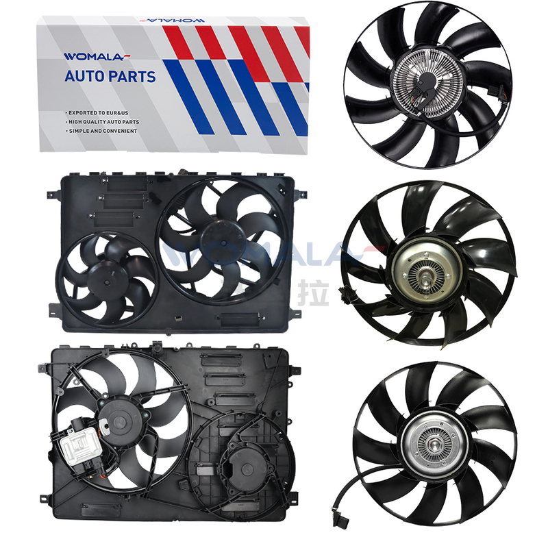 Womala Radiator Fan Assembly for Land Rover Rover Range Rover Sport 